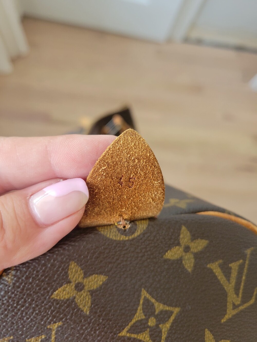 🍒 Louis Vuitton Monogram Speedy 45 - Picture 10 of 16